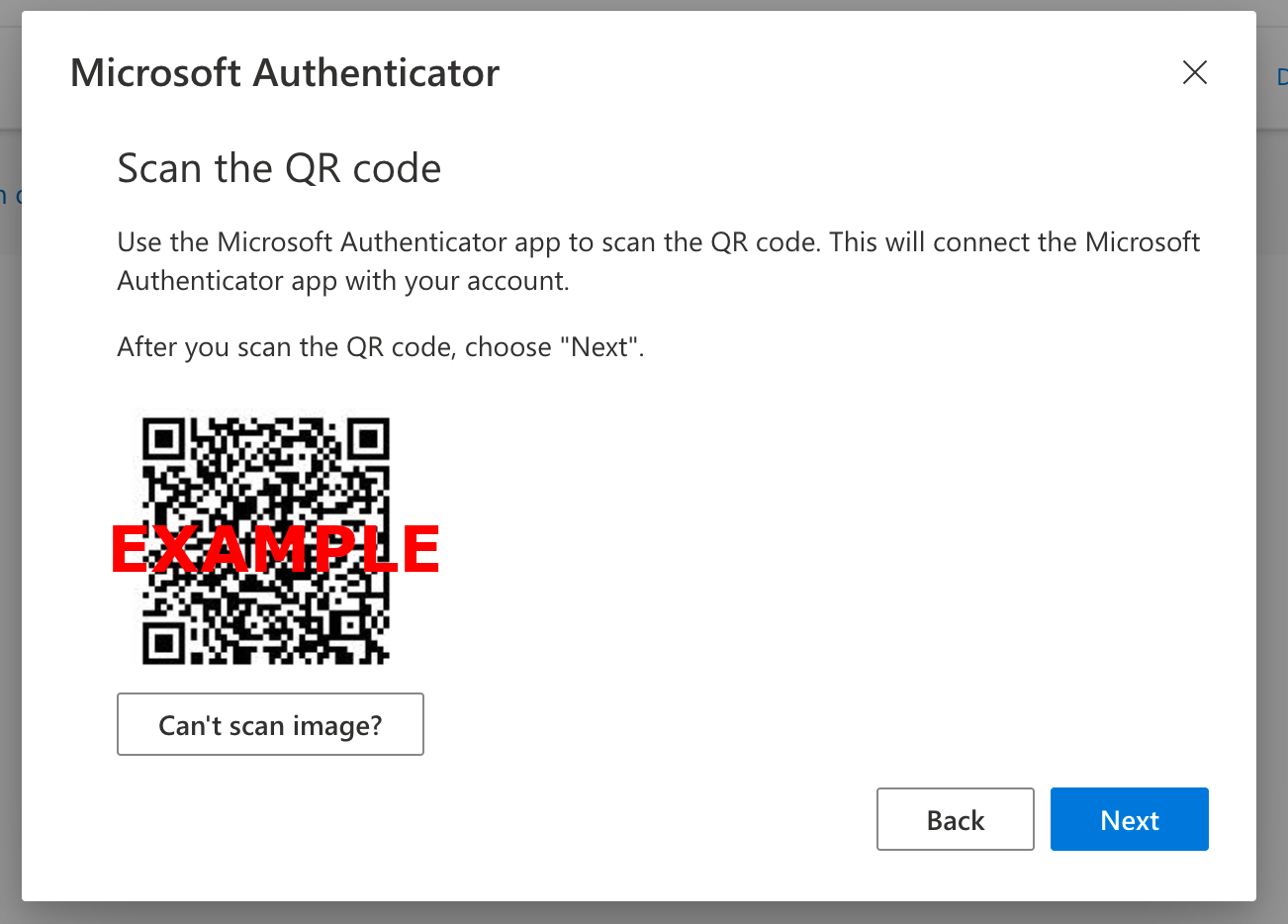 Setup Authenticator app