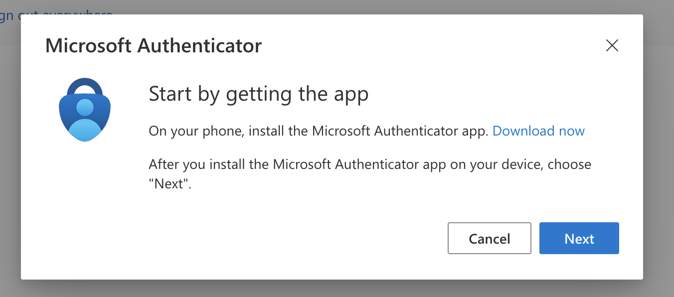 Add Authenticator app