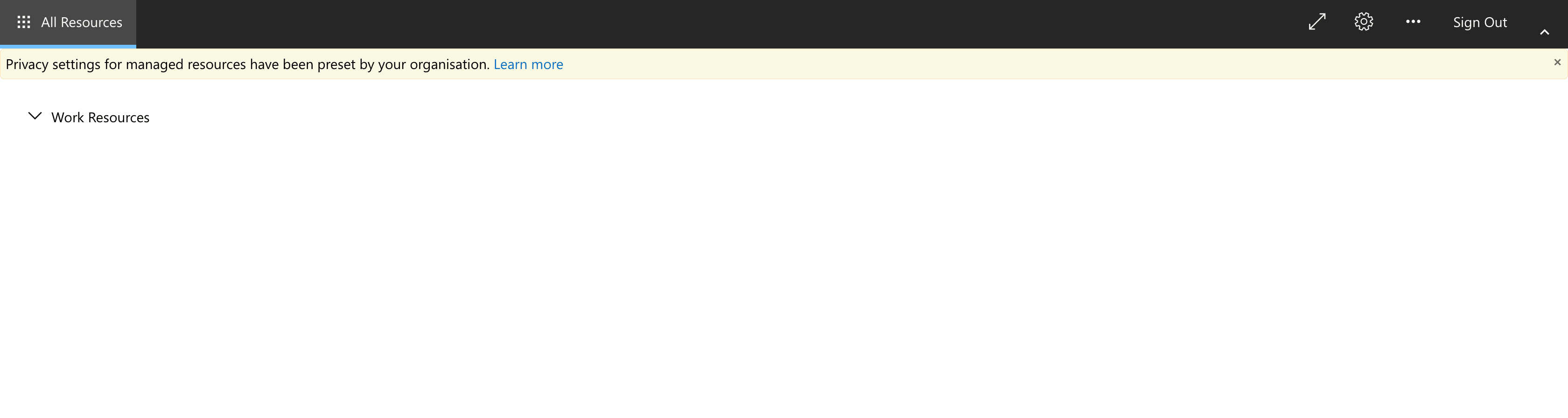 No connections available