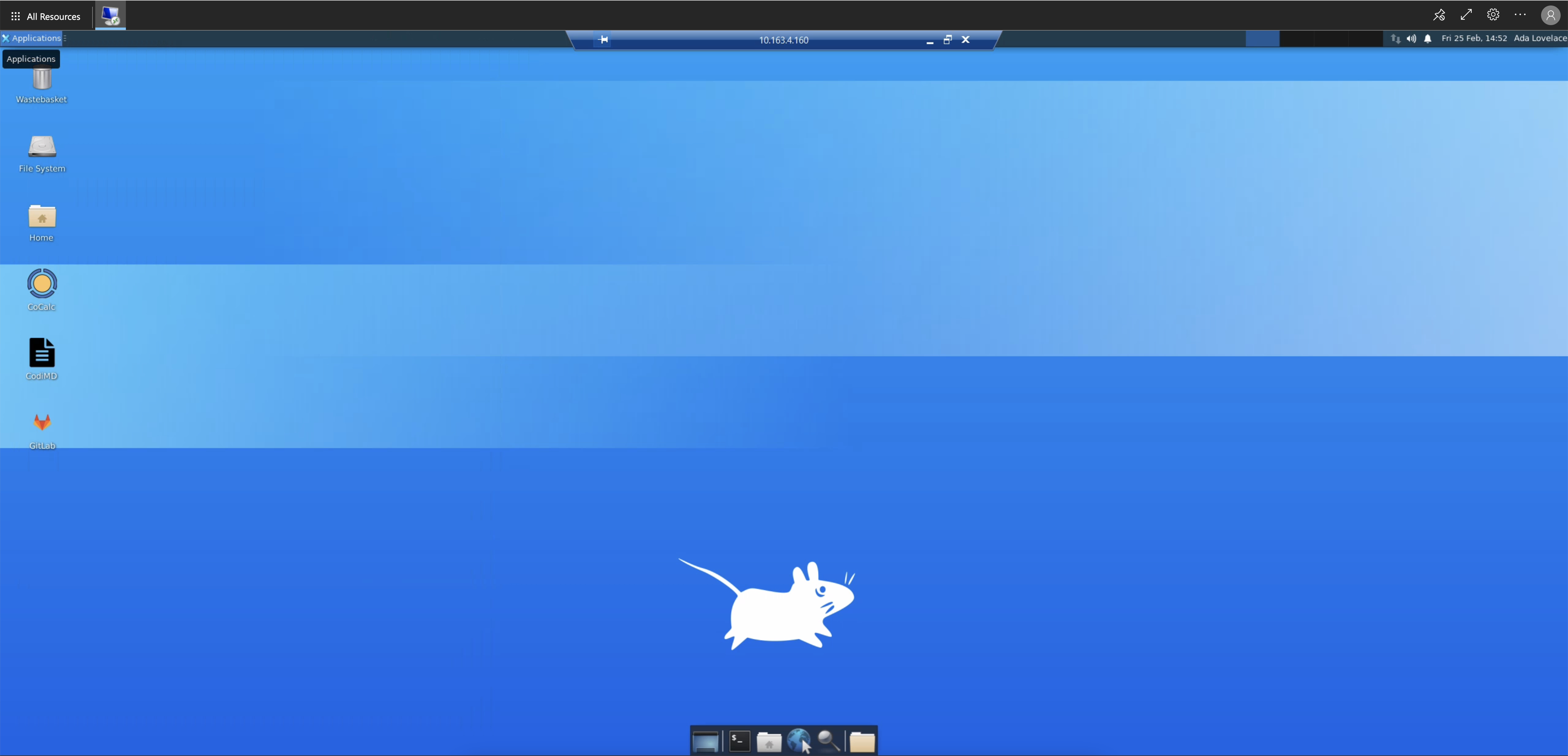 SRD desktop