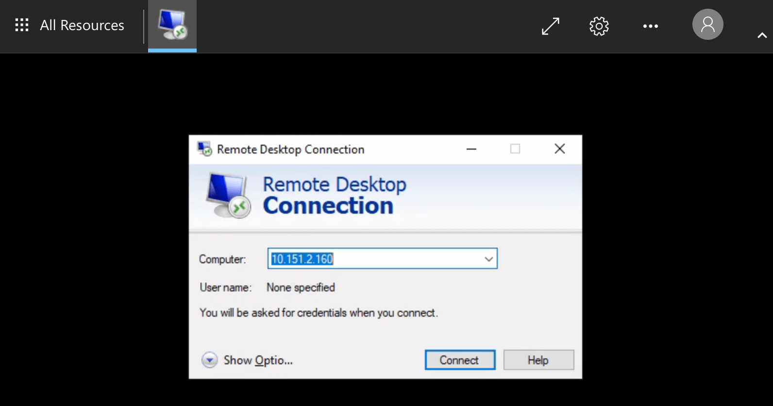 SRD IP address input