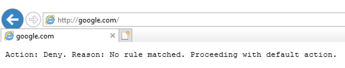 SHM DC website denied