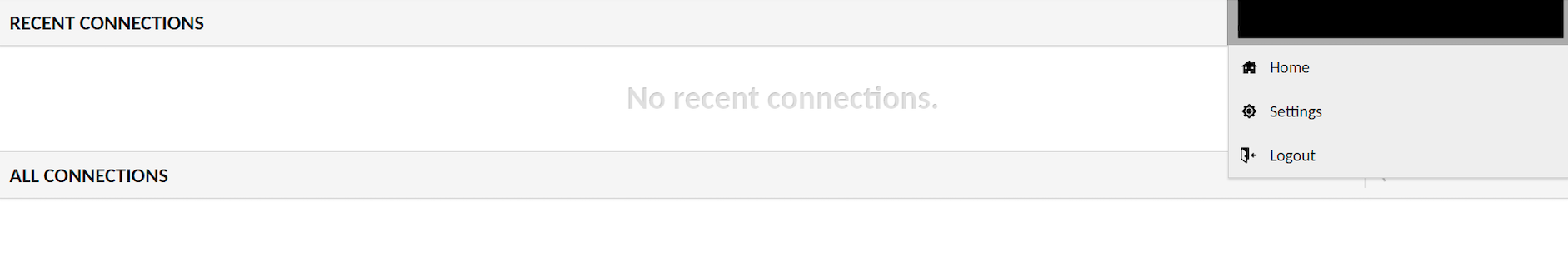 Unable to see SRD or SSH connection options