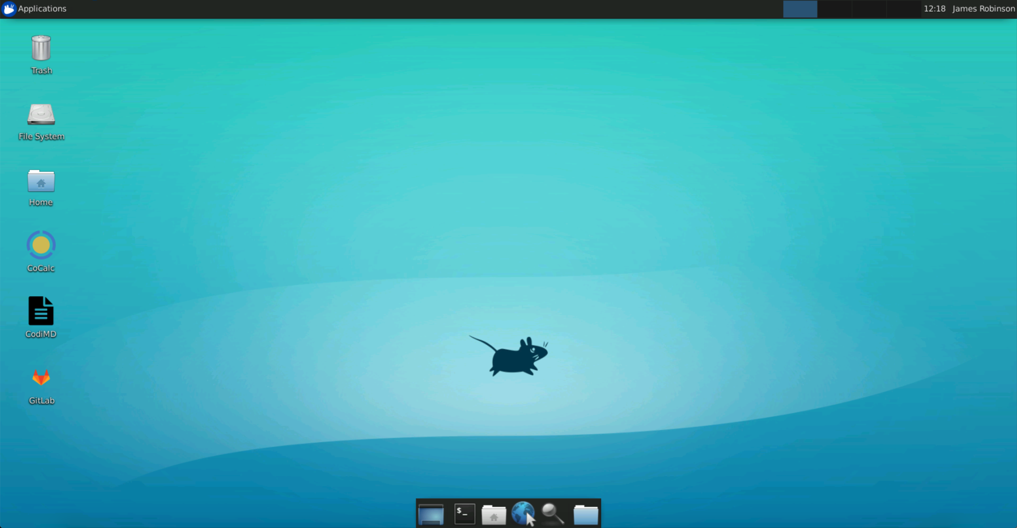 SRD initial desktop
