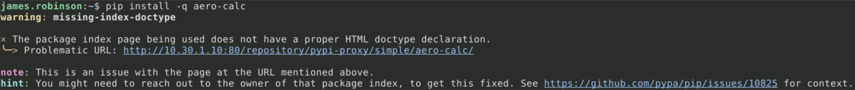 SRD PyPI Tier 2