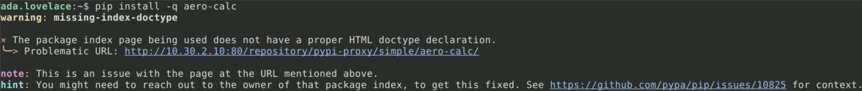 SRD PyPI Tier 3